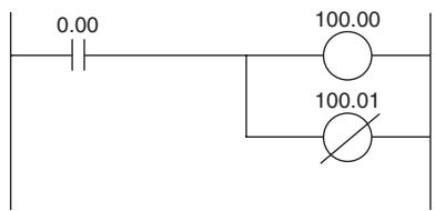 OMRON CP1E - Sample program - 1