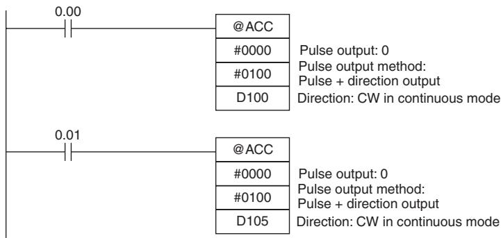 OMRON CP1E - Sample program - 1