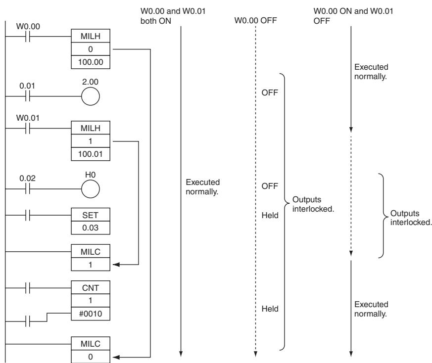 OMRON CP1E - Sample program - 1