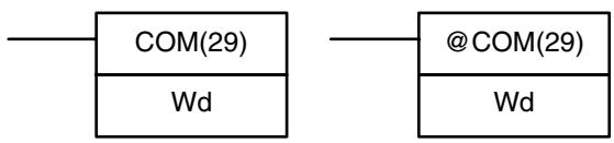 OMRON CPM1 - 7-24-1 COMPLEMENT - COM(29) - 1