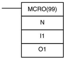 OMRON CPM1 - 7-26-3 MACRO - MCRO(99) - 1