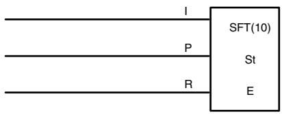 OMRON CPM1 - 7-16-1 SHIFT REGISTER - SFT(10) - 1