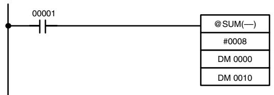 OMRON CPM1 - Example - 1