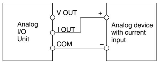 OMRON CPM1 - Wiring for Analog Inputs - 4