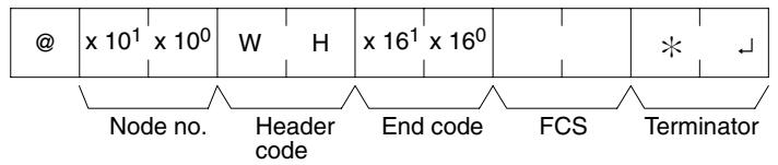 OMRON CPM1 - Response Format - 1