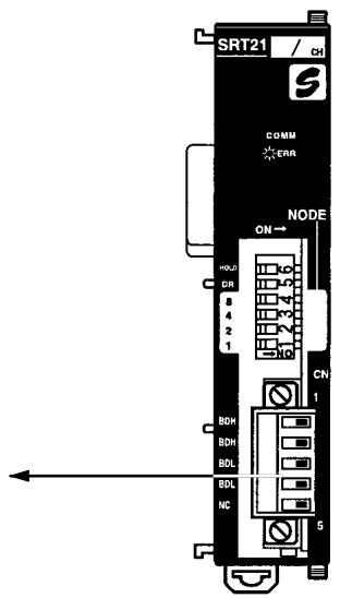 OMRON CPM1 - Wiring the CompoBus/S Communications Path - 3