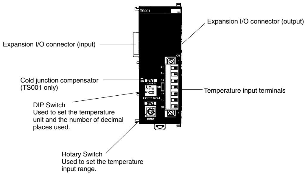 OMRON CPM1 - CPM2C Temperature Sensor Units CPM2C-TS001/101 - 1