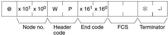 OMRON CPM1 - Response Format - 1