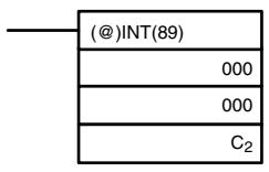 OMRON CPM1 - Masking or Unmasking Interrupt Inputs - 1