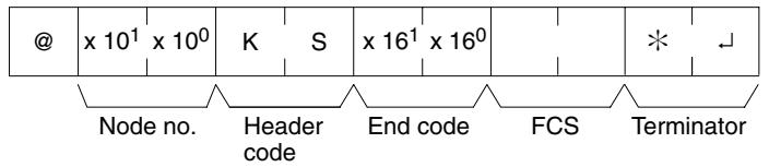 OMRON CPM1 - Response Format - 1