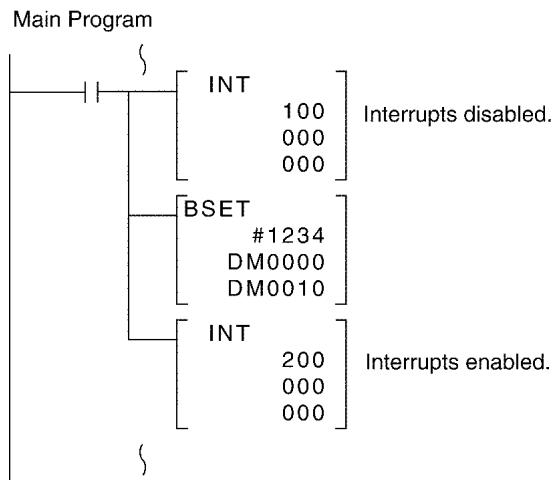 OMRON CPM1 - Processing Interrupted between 1st and 3rd Operands - 6