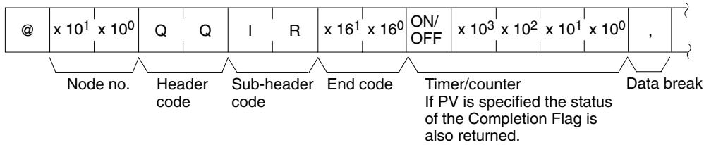 OMRON CPM1 - Response Format - 1