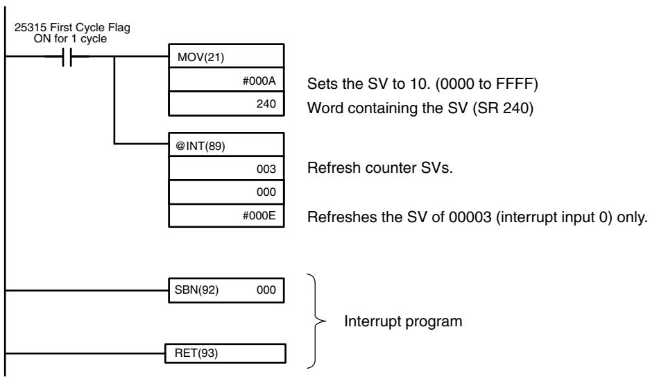 OMRON CPM1 - Program Example - 1