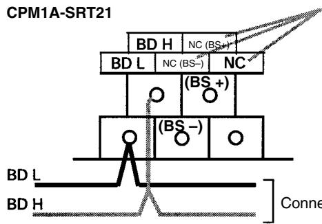 OMRON CPM1 - Wiring the CompoBus/S Communications Path - 1