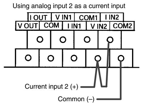 OMRON CPM1 - Analog I/O Unit Connection - 3