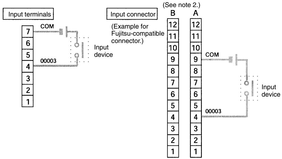OMRON CPM1 - Wiring - 2