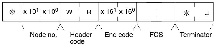 OMRON CPM1 - Response Format - 1