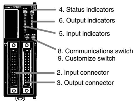 OMRON CPM1 - CPM2C DIP Switch Settings - 2