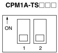 OMRON CPM1 - DIP Switch Settings - 1