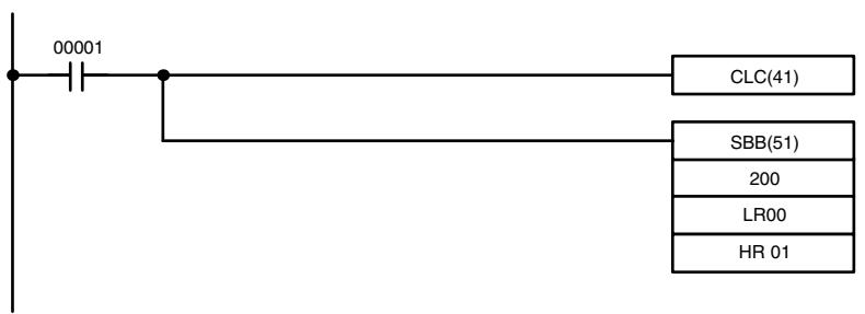 OMRON CPM1 - Example - 1