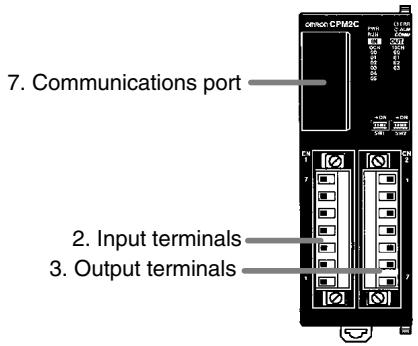 OMRON CPM1 - CPM2C DIP Switch Settings - 1