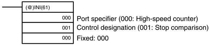 OMRON CPM1 - Stop Comparison - 1