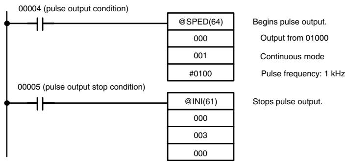 OMRON CPM1 - 2-6-1 Programming Example in Continuous Mode - 1