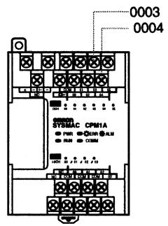 OMRON CPM1A - ■ Interruptions d'entrée - 1