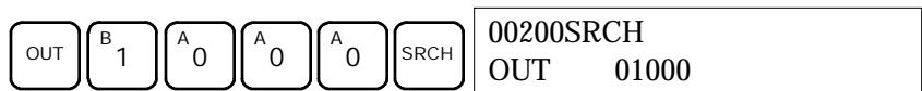 OMRON CPM2A - 4-2-8 Recherche d'une instruction - 2