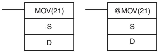 OMRON CQM1H-CPU - 5-18-1 MOVE - MOV(21) - 1