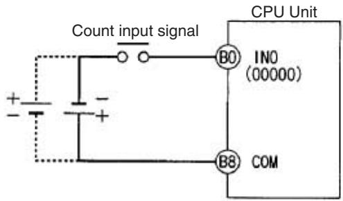 OMRON CQM1H-CPU - Wiring Inputs - 2
