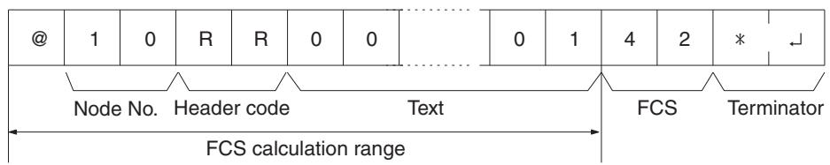 OMRON CQM1H-CPU - FCS (Frame Check Sequence) - 1