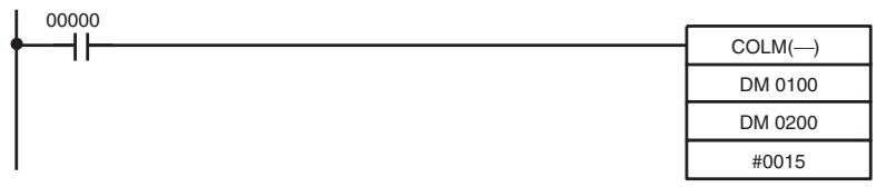OMRON CQM1H-CPU - Example - 1