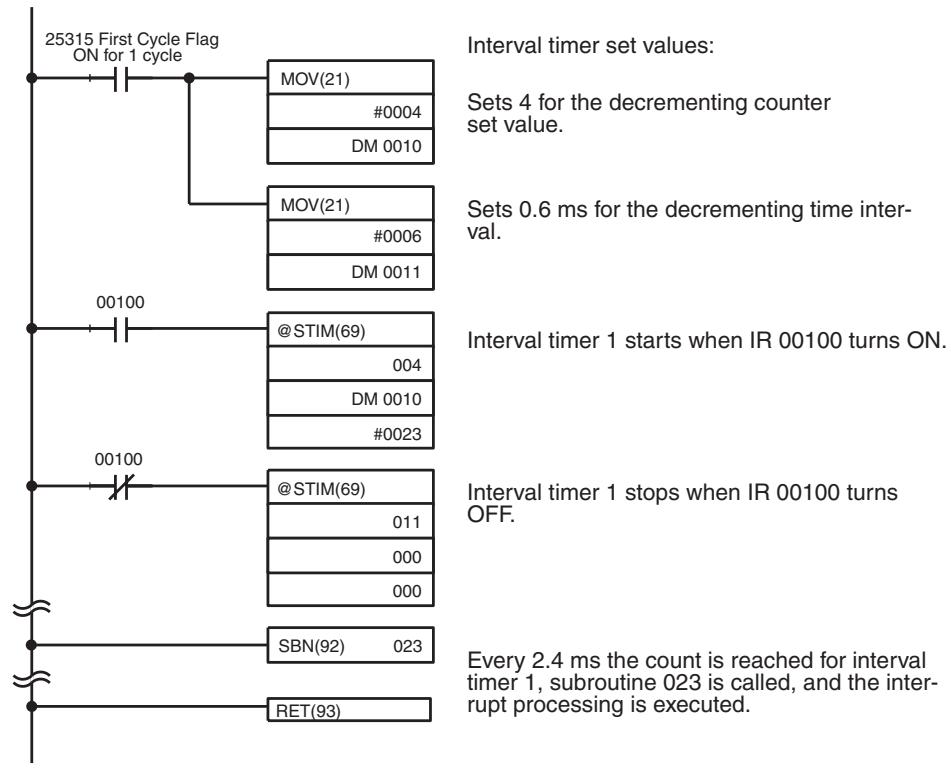 OMRON CQM1H-CPU - Application Example - 1
