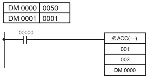 OMRON CQM1H-CPU - Frequency at a Specified Rate - 3