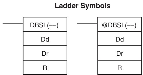 OMRON CQM1H-CPU - 5-22-10 DOUBLE SIGNED BINARY DIVIDE – DBSL(—) - 1