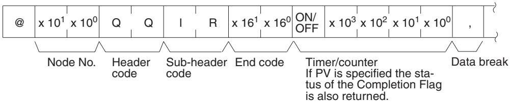 OMRON CQM1H-CPU - Response Format - 1