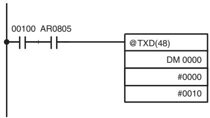 OMRON CQM1H-CPU - Application Example - 1