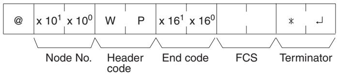 OMRON CQM1H-CPU - Response Format - 1