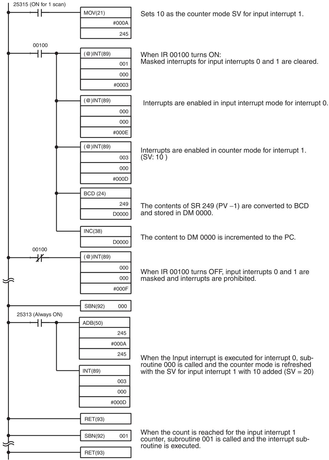 OMRON CQM1H-CPU - Application Example - 1