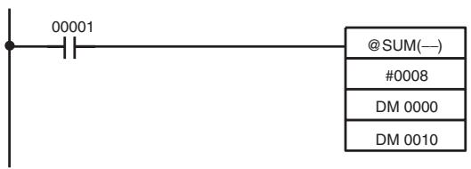 OMRON CQM1H-CPU - Example - 1
