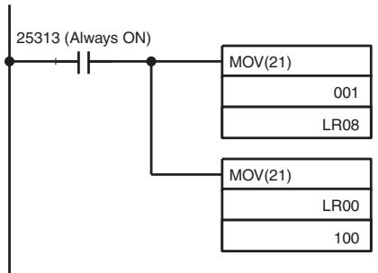 OMRON CQM1H-CPU - Application Example - 3