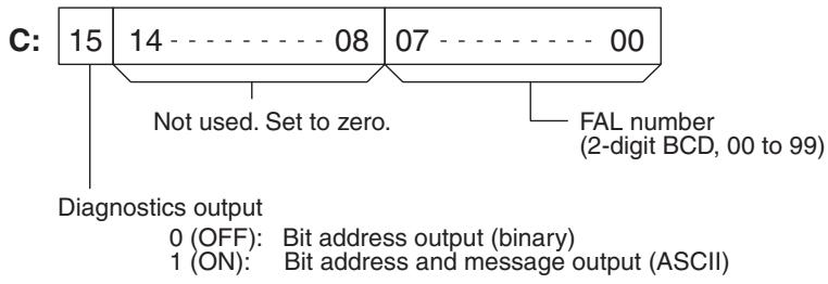 OMRON CQM1H-CPU - Control Data - 1