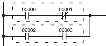 OMRON CQM1H-CPU - 5-8-2 AND LOAD and OR LOAD - 2