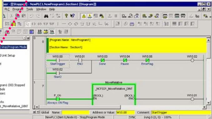 OMRON CX-ONE - Connexion en ligne à l'api - 8