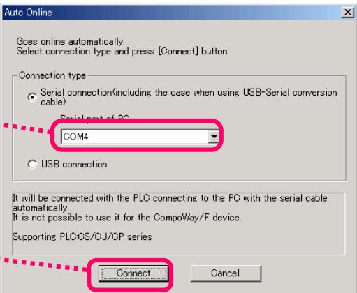 OMRON CX-ONE - Connexion en ligne à l'api (connexion en ligne automatique) - 7