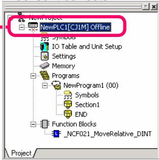 OMRON CX-ONE - Connexion en ligne à l'api - 1