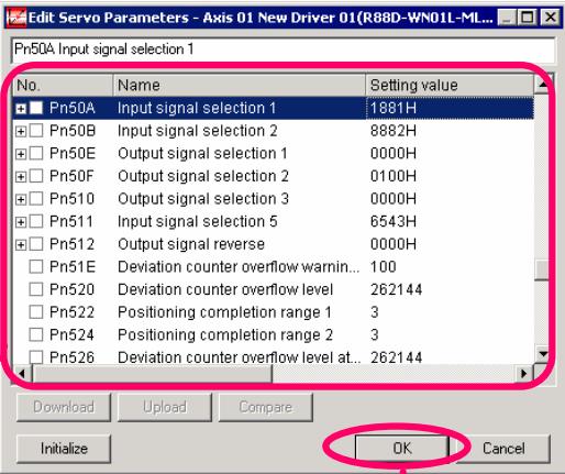 OMRON CX-ONE - Carte NCF et servodriver relié à la configuration de la carte NCF - 16