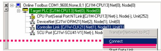 OMRON CX-ONE - Enregistrement de la configuration du système (1) - 13