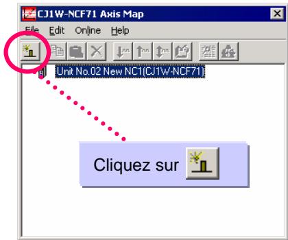 OMRON CX-ONE - Carte NCF et servodriver relié à la configuration de la carte NCF - 4